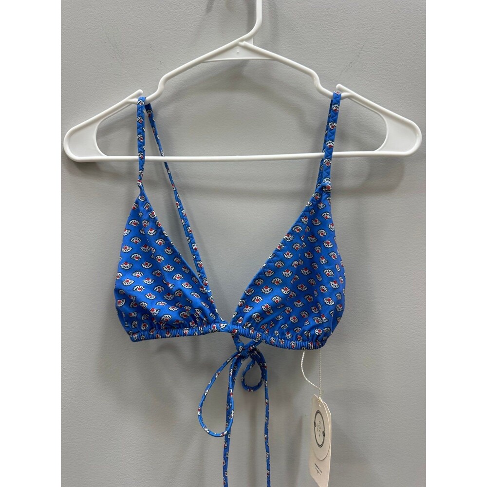 NWT Doen Bikini Top Bord de Mer XXL